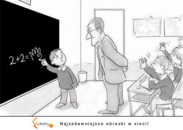 Uczeń zagiął nauczyciela! :)