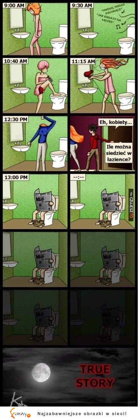 Siedzenie w toalecie - KOBIETY vs. MĘŻCZYŹNI :D