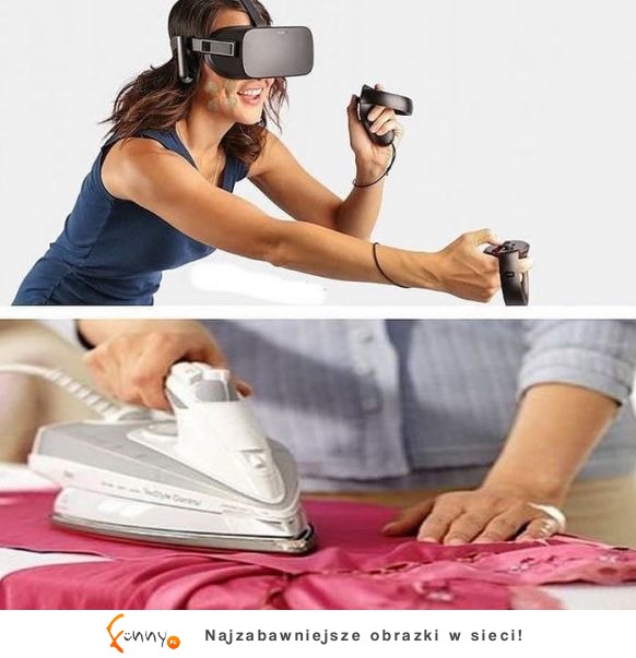 Gdyby VR dla kobiet stworzyli mężczyźni XD