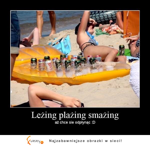 Leżing, plażing...