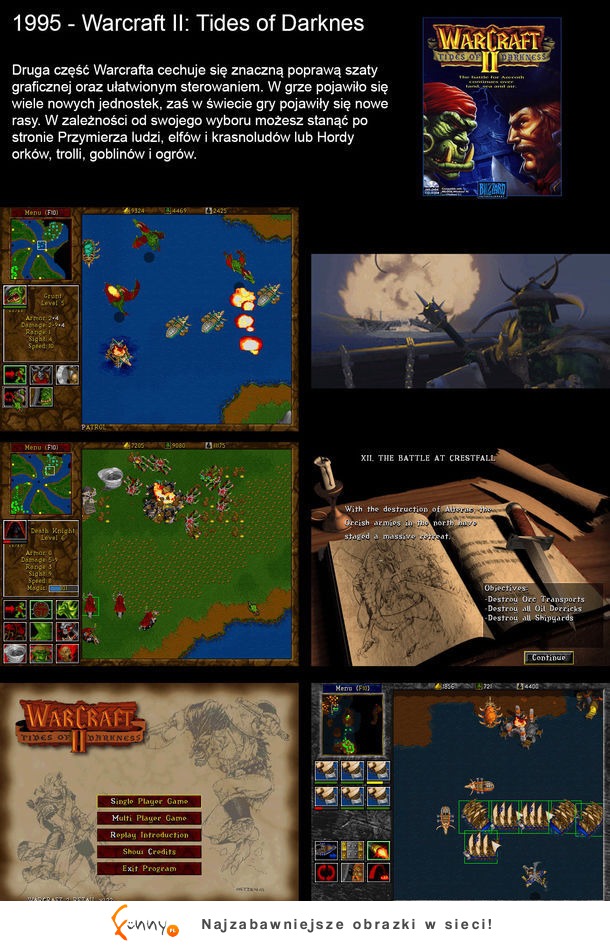 Historia gier ze świata Warcrafta! :)