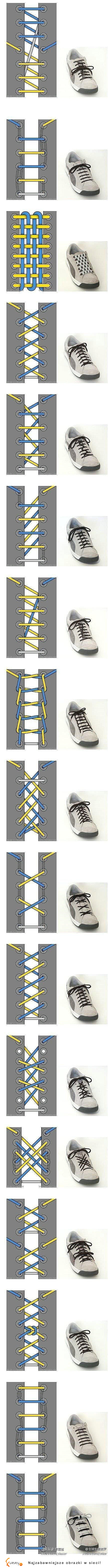 super patenty na wiązanie butów! sprawdź jak w oryginalny sposób zawiązać sznurówki!