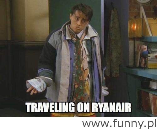 Podróżowanie z Ryanair