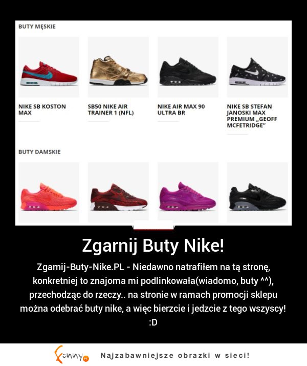 Zgarnij Buty Nike!
