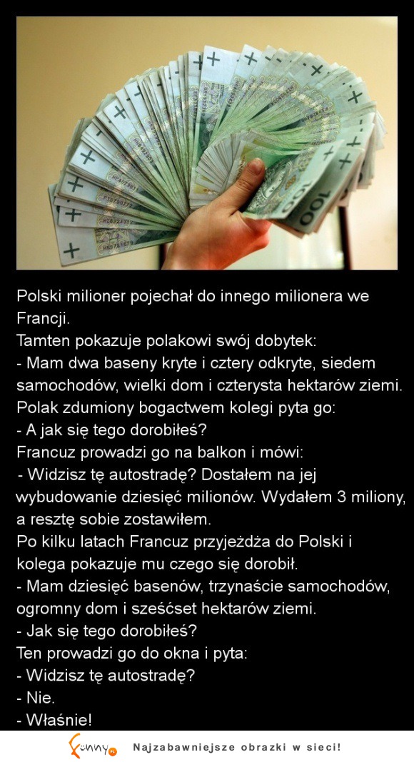 Polski milioner pojechał do innego milionera z Fracji- to spotkanie dużo nauczyło Polaka haha :D