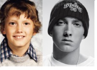 Zobacz jak kiedyś WYGLĄDAŁ Eminem- Niepublikowane zdjęcie :)