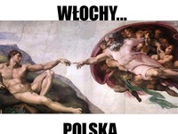 Różnica między Włochami a Polską ;D Prawie to samo