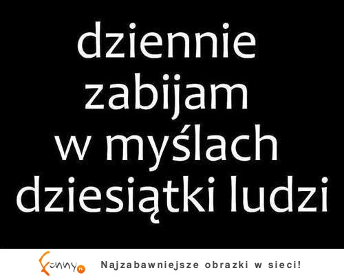 Zabijam w myślach