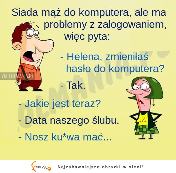 Żona nieźle zagięła męża! ZOBACZ co zrobiła XD