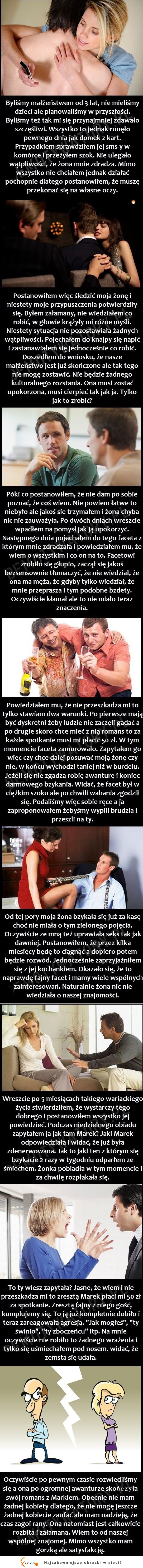 OKRUTNA zemsta na żonie! Ty też jesteś w SZOKU?