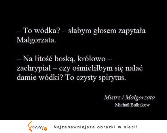 Czy to wódka