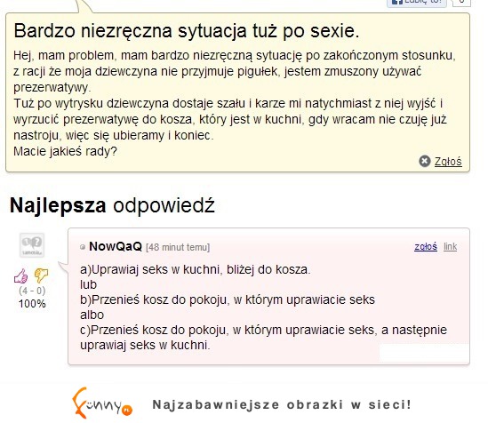 Bardzo niezręczna sytuacja po seksie. Zobacz co powinien wtedy zrobić...