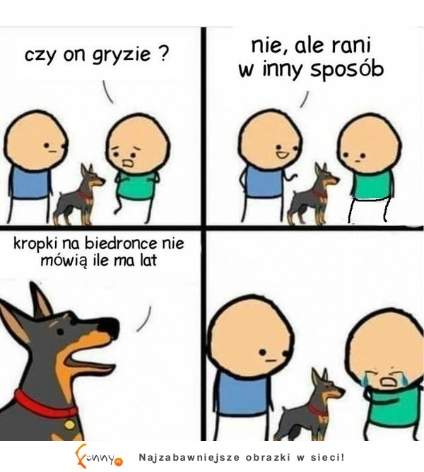 HAHA historia o psie, który zrujnuje ci dzieciństwo :D ała...