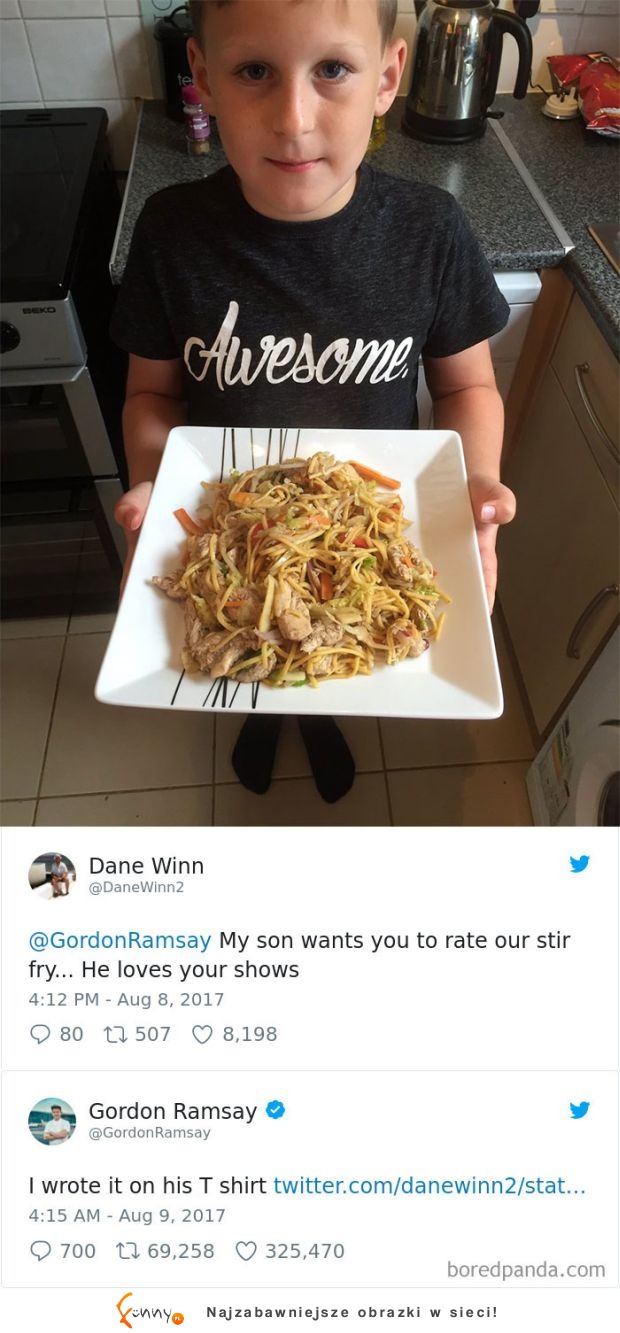 11 zabawnych tweetów - Gordon Ramsay ocenia nadesłane zdjęcia obiadów!