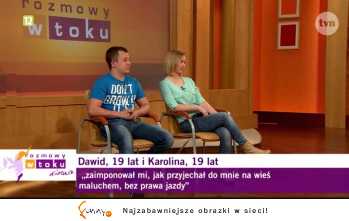 Dawid i Karolina w Rozmowach w toku...