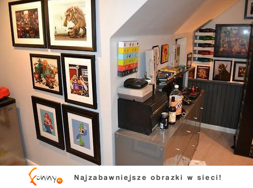 Pokój hardkorowego gracza - miazga! Zobacz galerię! ;)