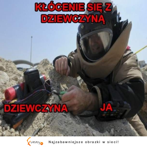 Kłótnia z dziewczyną