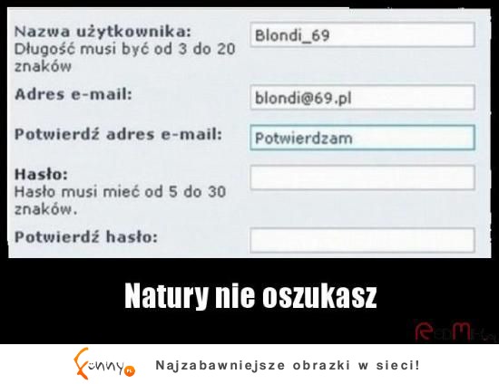 POTWIERDZIŁA XD