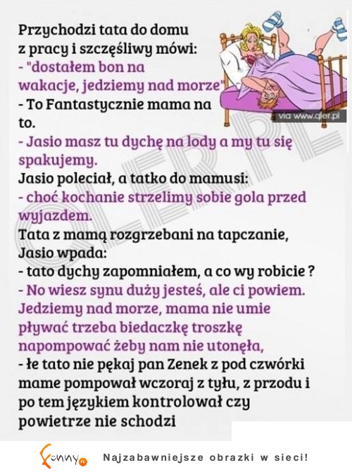 Ojciec tłumaczy dziecku co robi z mamą... PORAŻKA!