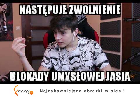 następuje zwolnienie