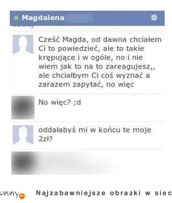 Niedyskretne pytanie do Magdy :D