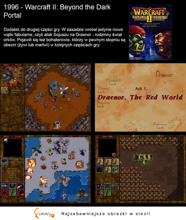 Historia gier ze świata Warcrafta! :)