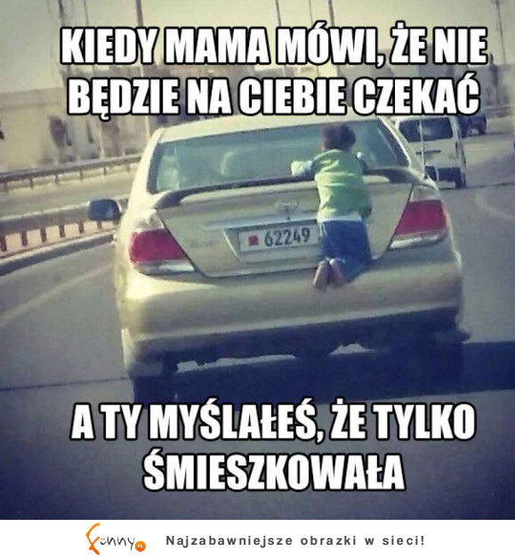 Nie smieszkowała