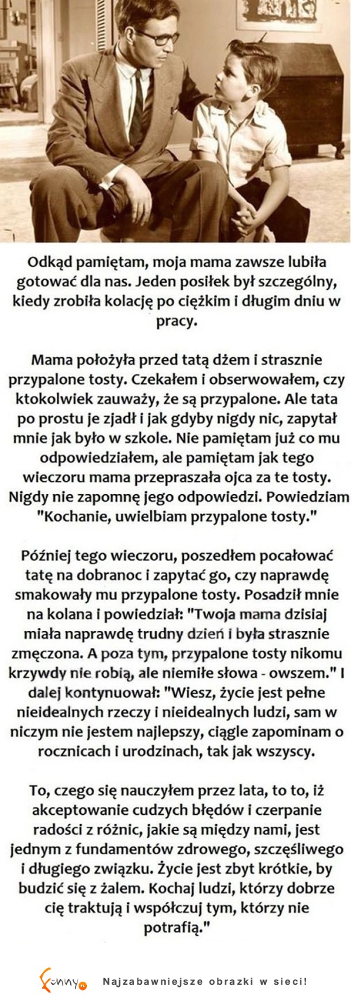 OJCIEC był bardzo mądrym człowiekiem! Przeczytaj koniecnzie.