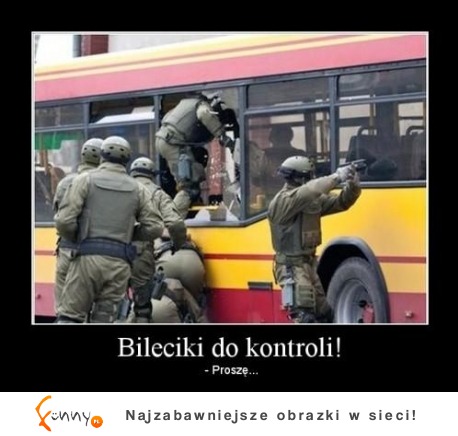 Bileciki do kontroli! :D