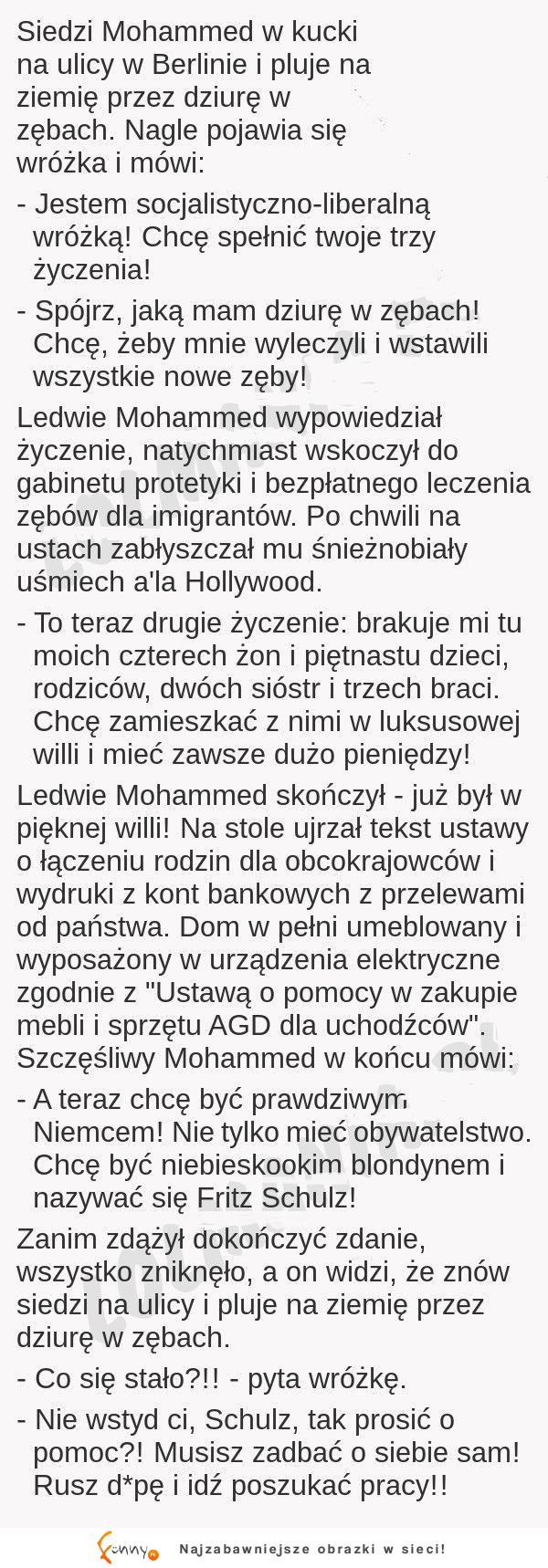 Mohamed spotkał dobrą wróżkę spełniająca życzenia... Dostał nauczkę! LOL