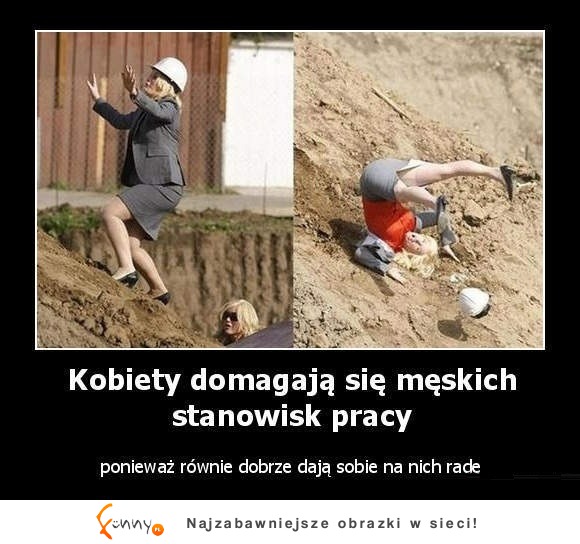 Kobiety na męskich stanowiskach :D