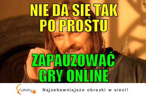 Nie da sie tak