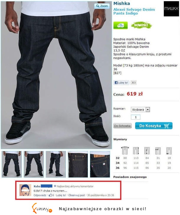 Dlaczego te spodnie są takie drogie i co z tym ma wspólnego murzyn? :D
