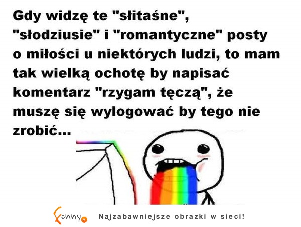 Słitaśne posty o miłości :/