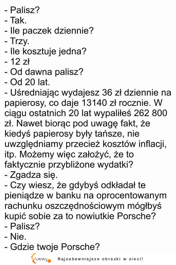 Nigdy nie prowokuj PALACZA do rzucenia fajek! Źle to się kończy! ZOBACZ!