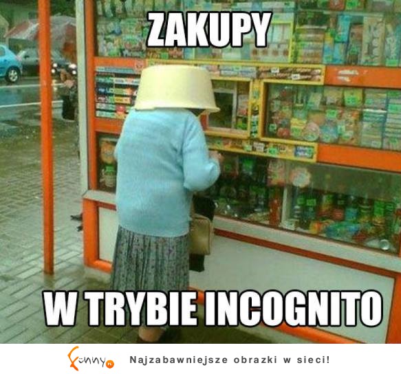 Zakupy w trybie incognito