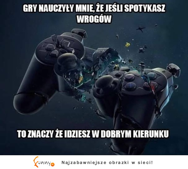 Gry nauczyły mnie