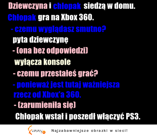 Dziewczyna i chłopak siedzą w domu... Dobry kawał! :D