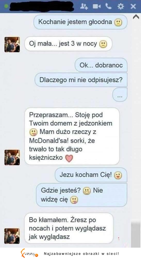 była głodna ;)