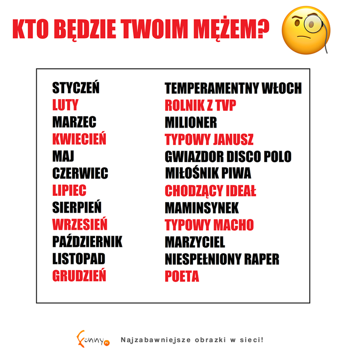 My już wiemy, zaraz ty też się dowiesz :D