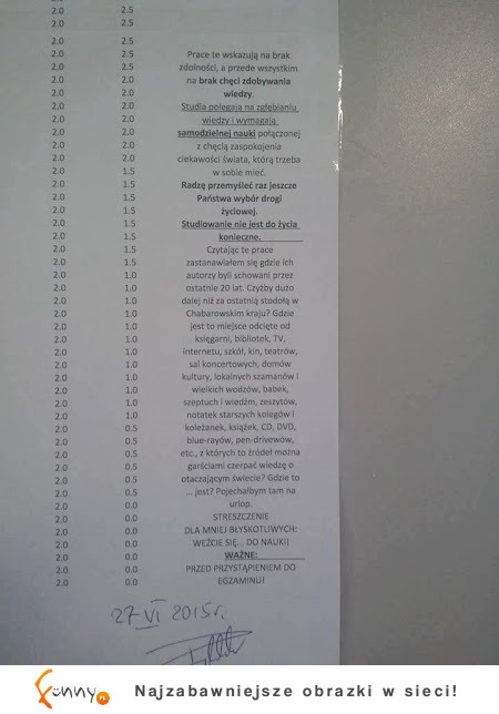 Studia to taki piękny czas…