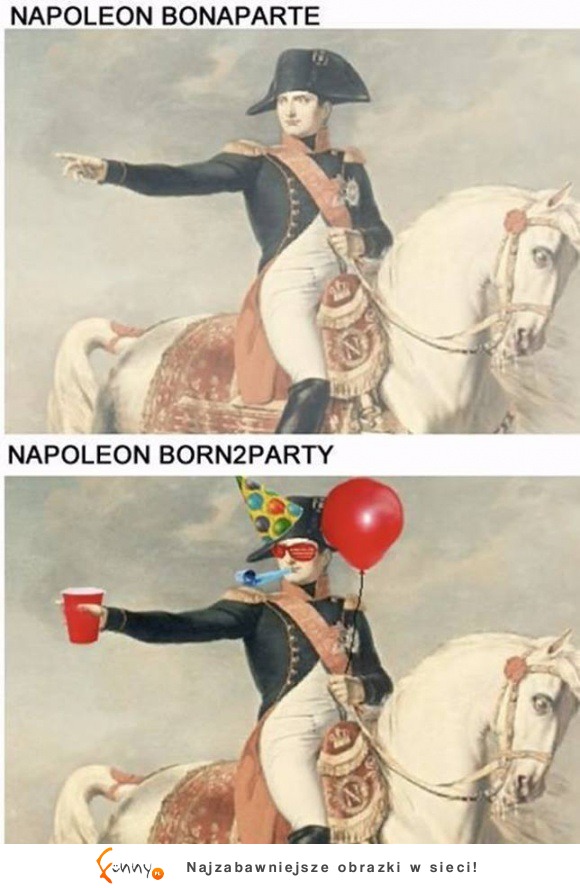 Napoleon w dzisiejszych czasach zapewny tak by sie woził :P