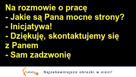 Rozmowa o prace :D