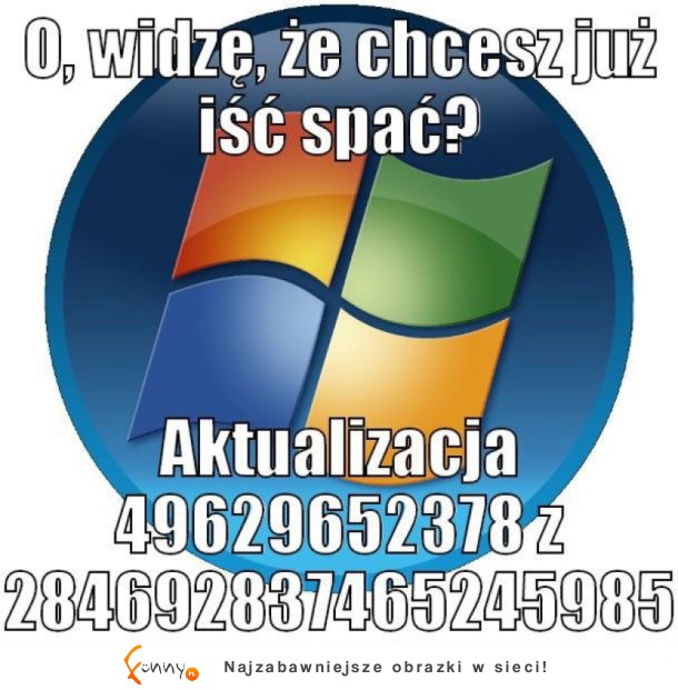 Chcesz iśc spać