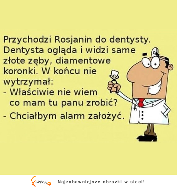 HEHE Rosjanin u dentysty