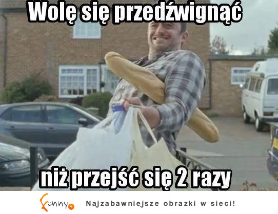 niż przejść się 2 razy...