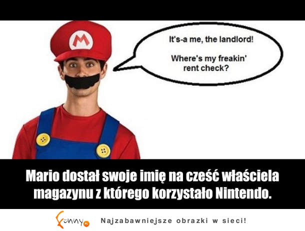 Rzeczy, których nie wiedziałeś o Super Mario! ;)