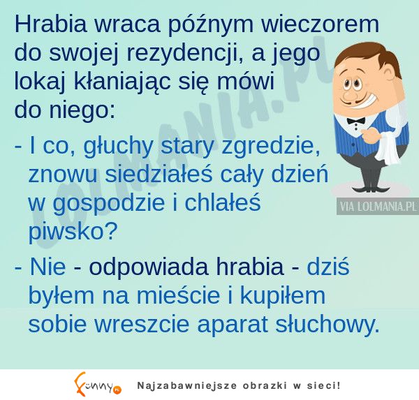 Lokaj ostro przesadził! Zobacz co się okazało!