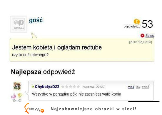 Jest kobietą i ogląda redtube! ZOBACZ co jej napisali na forum :D