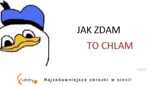 Jak zdam to ... :D